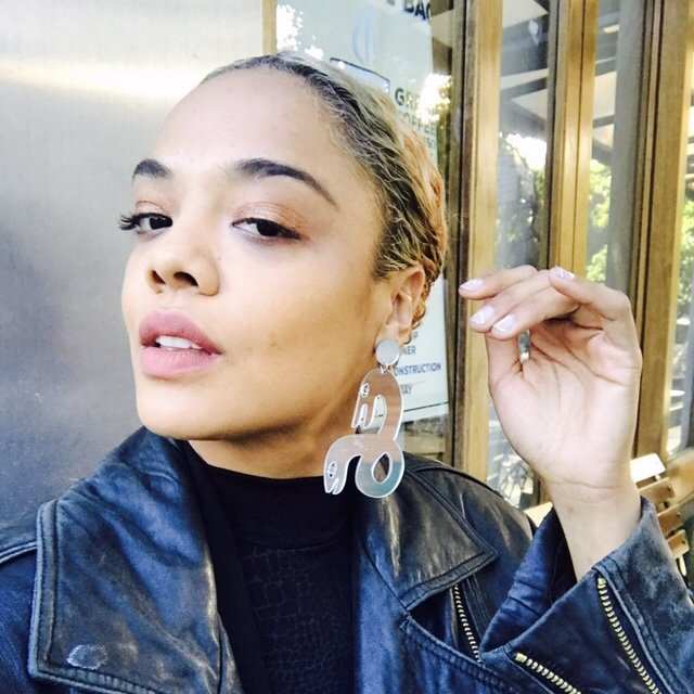 Tessa Thompson in a selfie