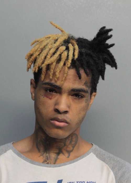 XXXTentacion in a Mugshot by the Florida Department of Corrections in October 2016
