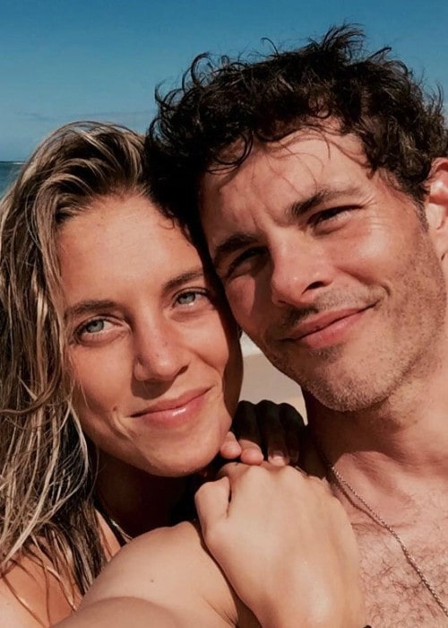 James Marsden and Edei in a selfie as seen in February 2019