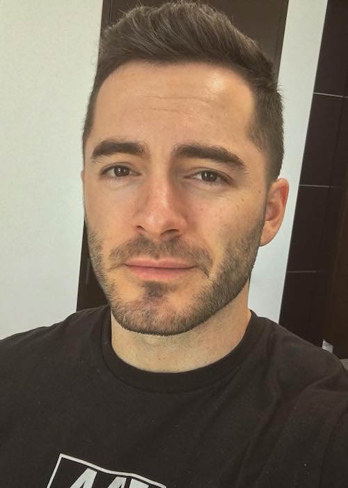 Jordan Maron in an Instagram selfie in October 2017