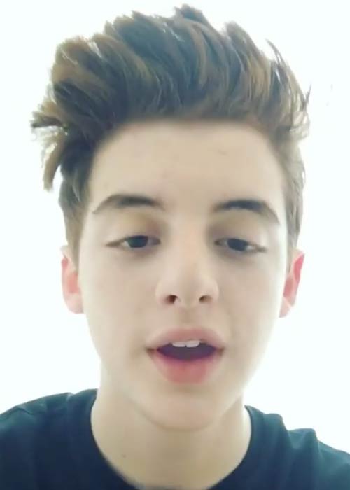 Thomas Barbusca in a still from Instagram video in May 2017