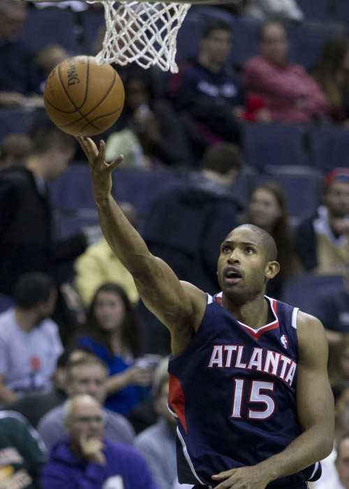 Al Horford Playing For Atlanta Hawks In November 2013 