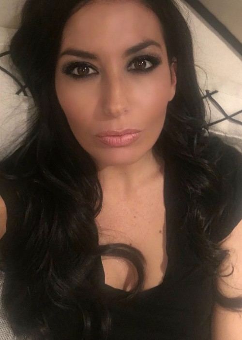 Elisabetta Gregoraci in an Instagram selfie as seen in November 2017