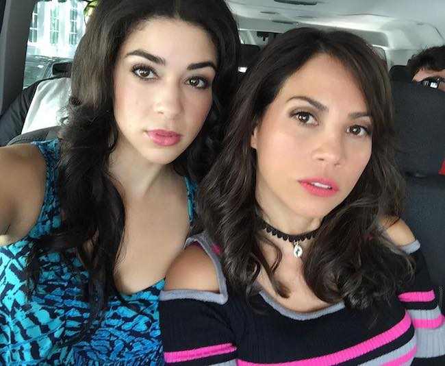 Elizabeth Rodriguez and Karina Ortiz in a selfie in June 2017