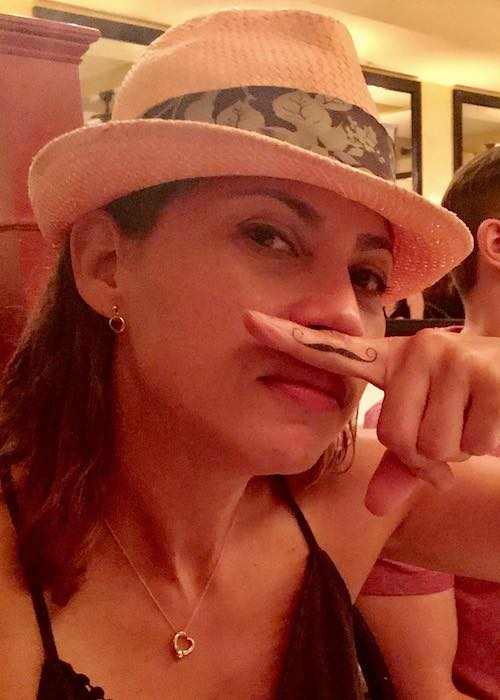 Elizabeth Rodriguez in an July 2017 selfie while on a trip