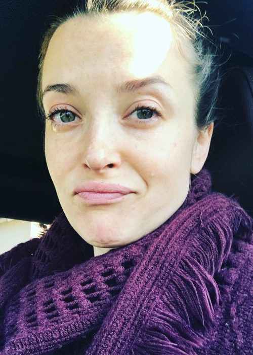 Emily Baldoni in an Instagram selfie as seen in April 2017