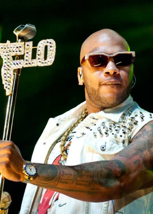 Flo Rida performing at the B96 Summer Bash in June 2012