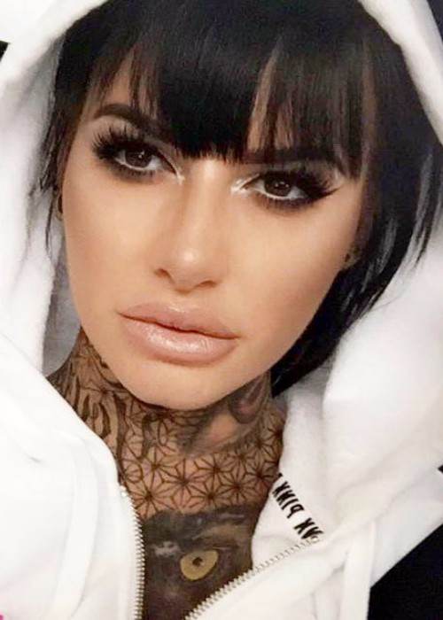 Jemma Lucy as seen in an Instagram selfie in January 2017