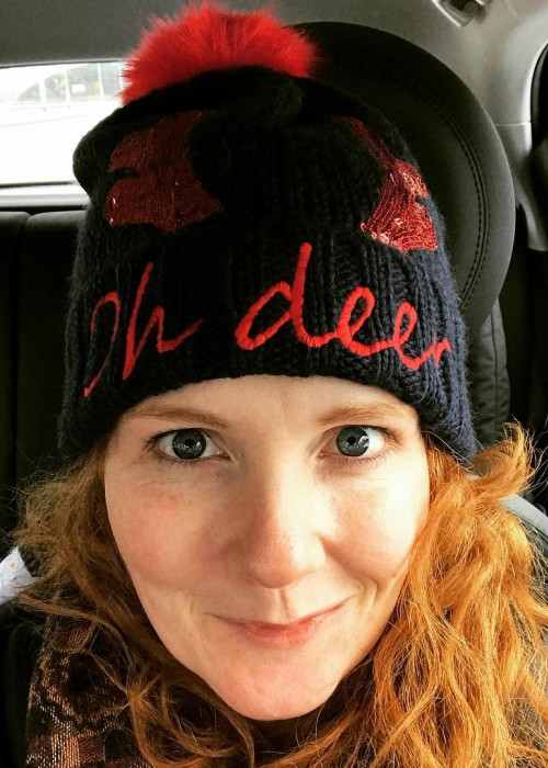 Jennie McAlpine in an Instagram selfie as seen in December 2017