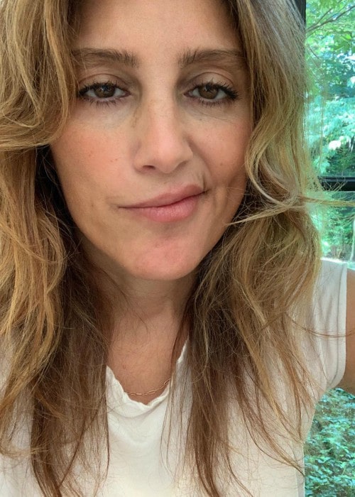 Jennifer Esposito in an Instagram selfie as seen in July 2020