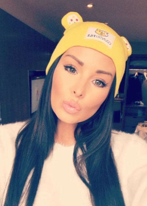 Jessica Wright in an Instagram selfie as seen in November 2017