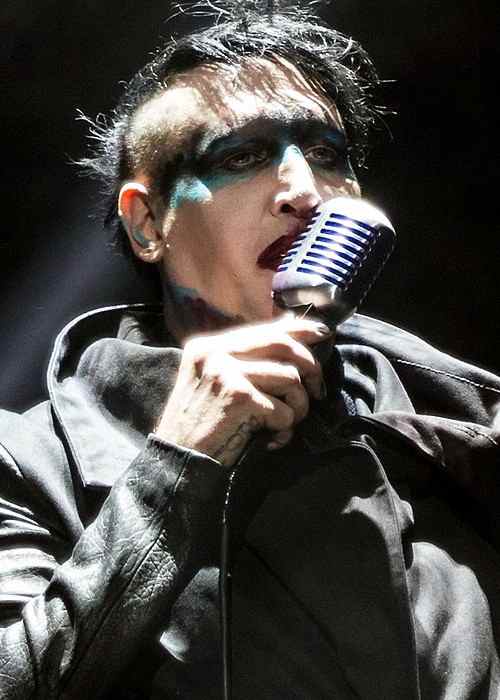 Marilyn Manson as seen in June 2015