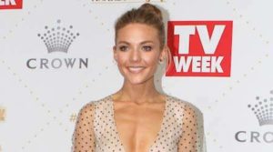 Sam Frost at TV Week Logie Awards in 2016
