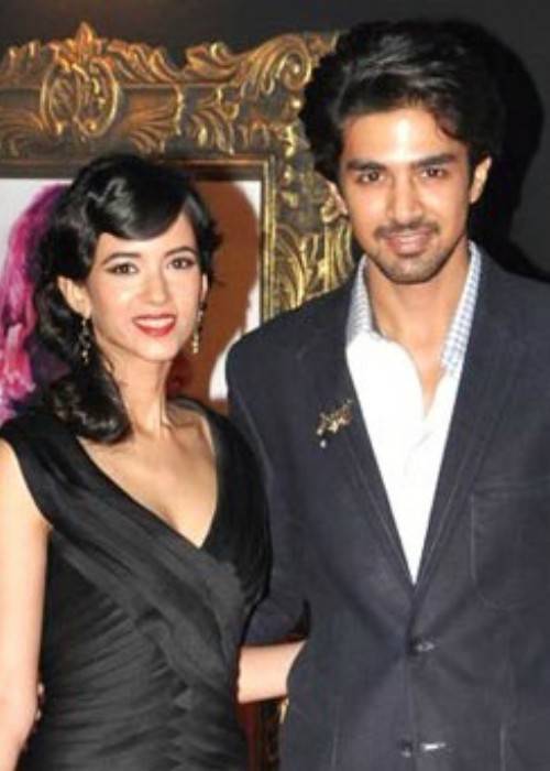 Saqib Saleem (Right) and Saba Azad as seen in November 2012