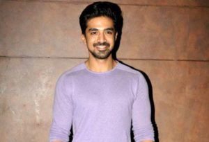 Saqib Saleem at special screening of Shubh Mangal Saavdhan in September 2017
