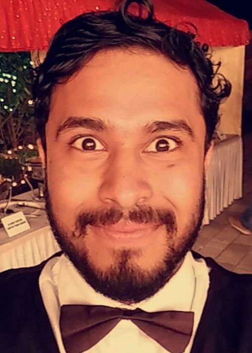 Abish Mathew in an Instagram selfie as seen in May 2015