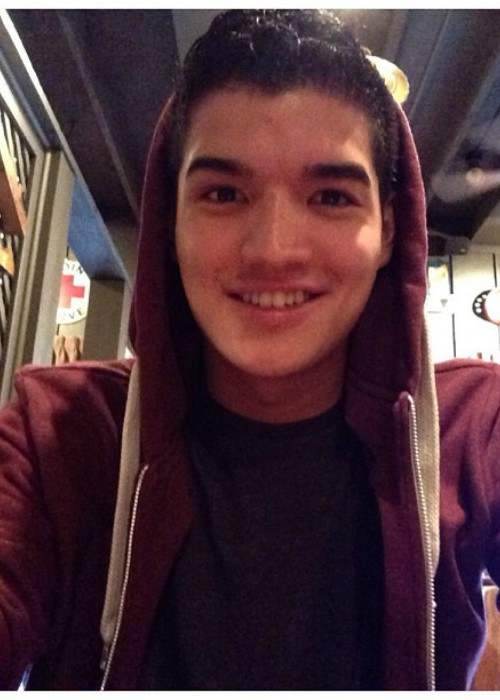 Alex Wassabi in a selfie in January 2013