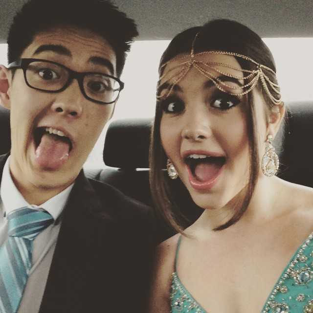 Ana Golja and Andre Dae Kim in an Instagram selfie in June 2015