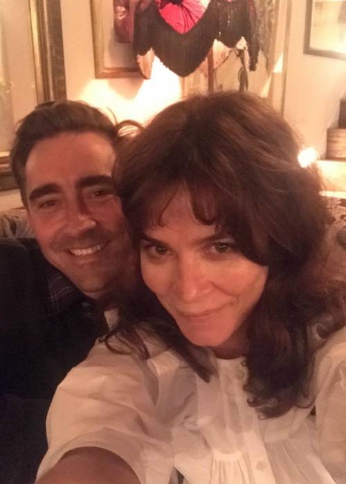 Anna Friel and Lee Pace in an Instagram selfie as seen in September 2017