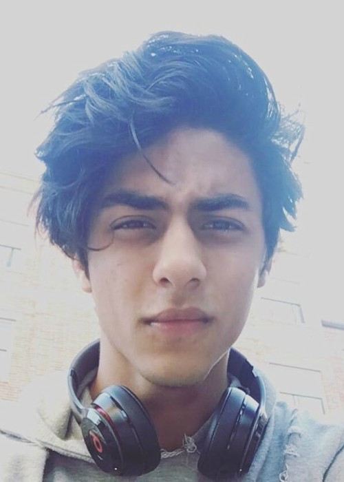 Aryan Khan in an Instagram selfie as seen in June 2017