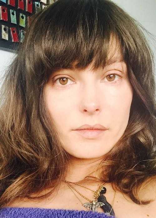 Aurélie Claudel in an Instagram selfie in April 2017