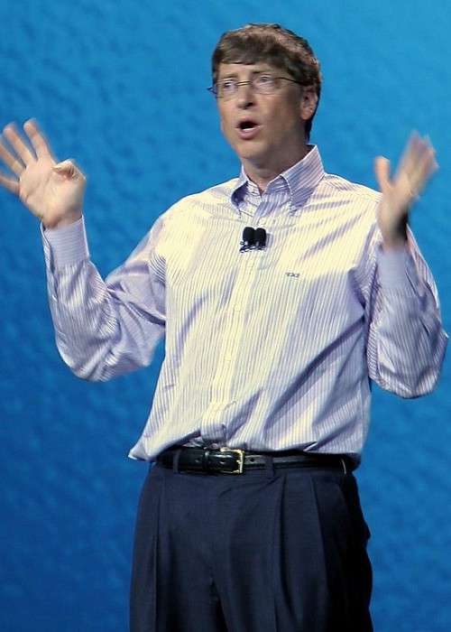 Bill Gates at Consumer Electronics Show on January 4, 2006
