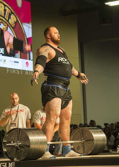 Björnsson Competing at the Aronald Classic Coulumbus in Ohio in 2017