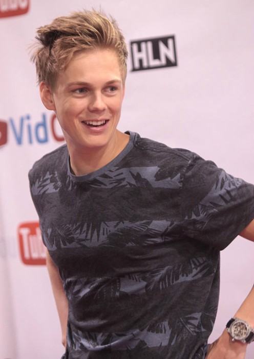 Caspar Lee as seen in June 2014