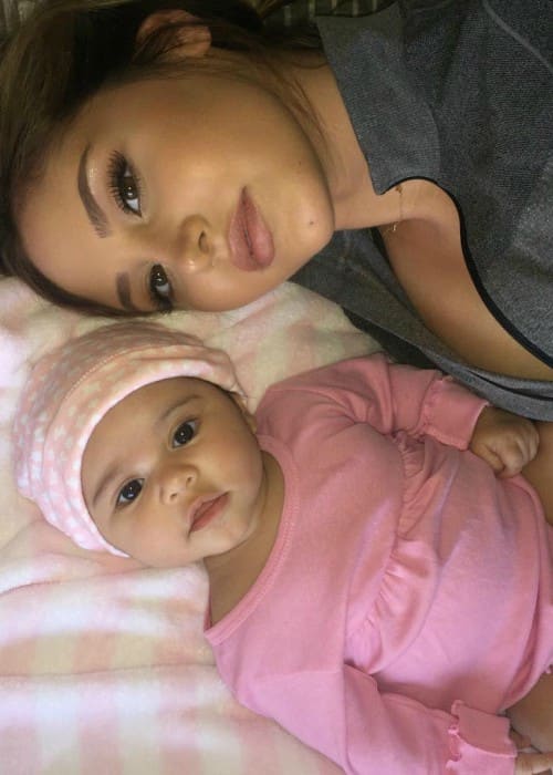 Catherine Paiz in a selfie with her daughter in August 2016