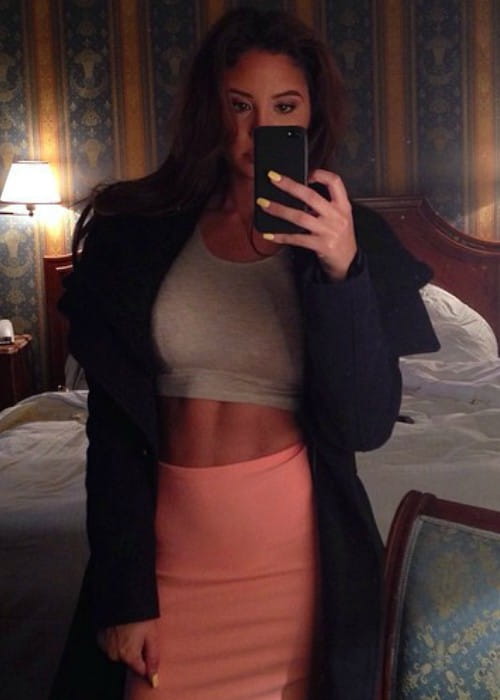 Catherine Paiz in an Instagram selfie as seen in March 2014