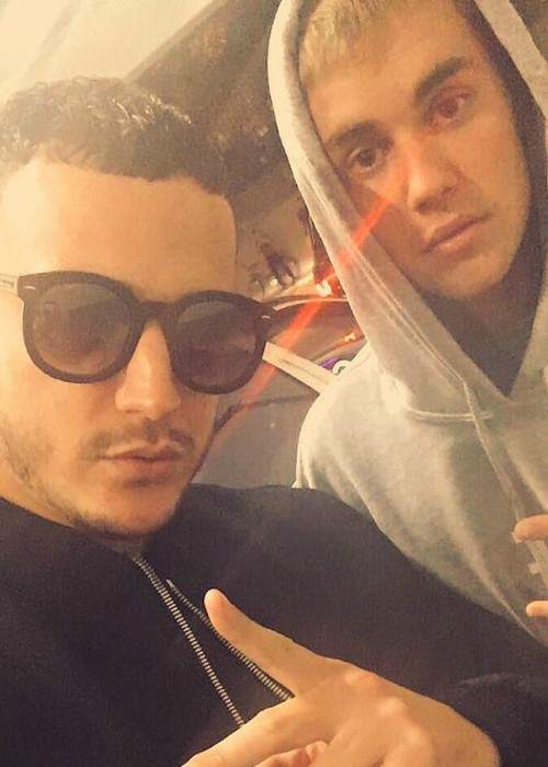 DJ Snake and Justin Bieber in an Instagram selfie as seen in September 2016