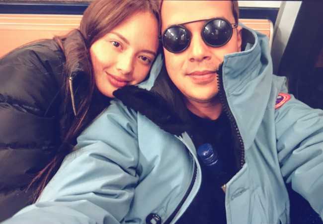 Ellen Adarna in an Instagram Selfie with John Lloyd Cruz in October 2017