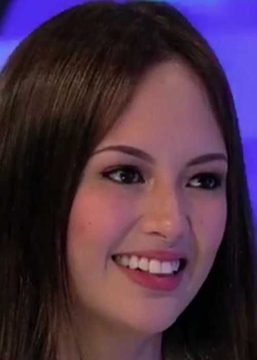 Ellen Adarna on the Aquino and Abunda Tonight Show in June 2014