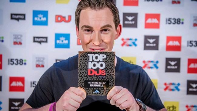 Hardwell as seen in April 2017