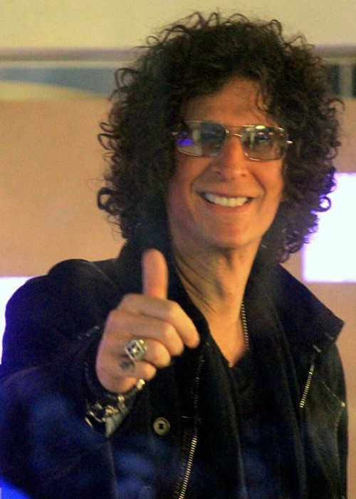 Howard Stern as seen just before his Interview on The Today Show in May 2012