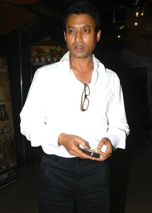 Irrfan Khan at the premiere of Goodbye Bafana