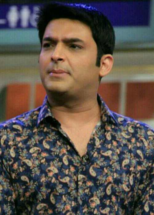 Kapil Sharma on the set of his show Comedy Nights with Kapil in June 2015