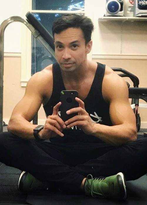 Laidback Luke in an Instagram selfie as seen in January 2018