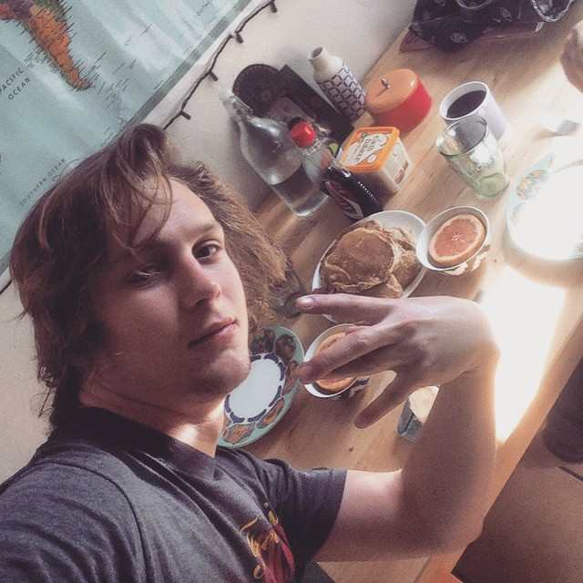 Logan Miller in an Instagram selfie in April 2015