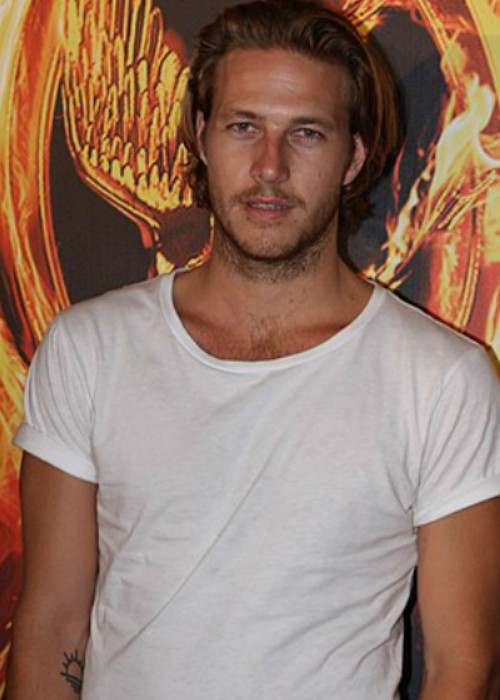 Luke Bracey at The Hunger Games Premiere in March 2012