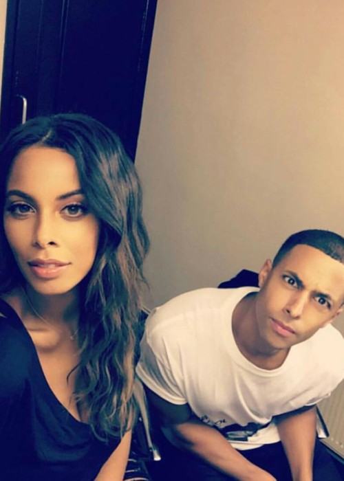 Marvin Humes and Rochelle Humes in a selfie in October 2016