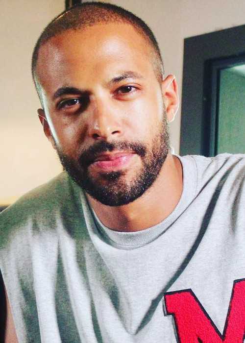 Marvin Humes in a selfie in August 2017