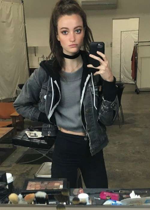 Megan Puleri in an Instagram selfie in June 2017
