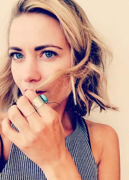 Meredith Hagner in an Instagram selfie in September 2014