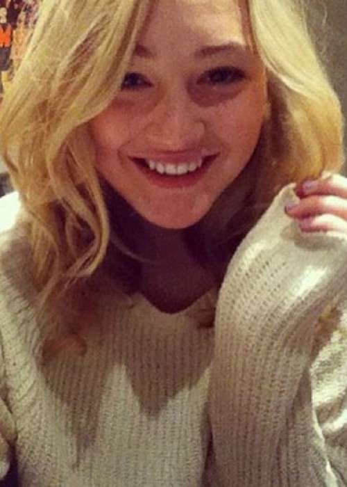Olivia Scriven in an Instagram selfie as seen in September 2013