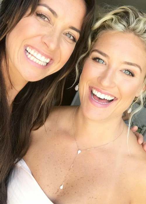 Riawna Capri (Left) and Morgan Beau in a selfie in May 2017