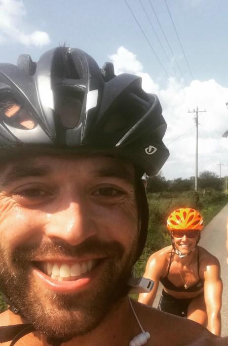 Rich Froning Jr. and Elly Kabboord in an Instagram selfie as seen in September 2017