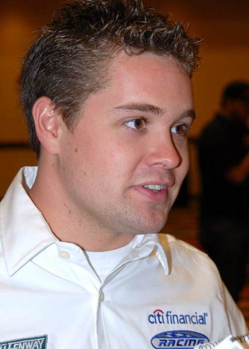 Ricky Stenhouse Jr. at National Motorsports Press Association event in January 2010