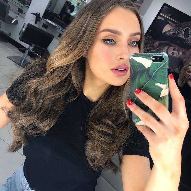 Rozanna Purcell in an Instagram selfie in September 2017