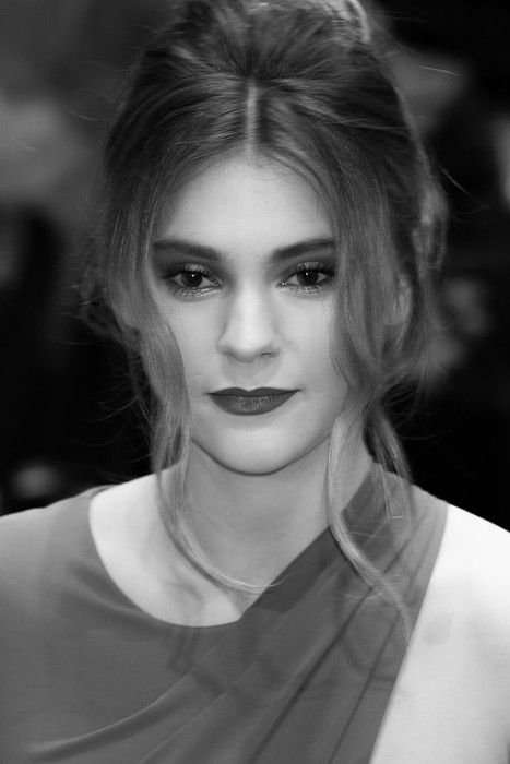 Stefanie Giesinger on the red carpet of the Berlinale 2017